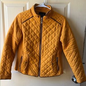Active USA Quilted Orange Jacket